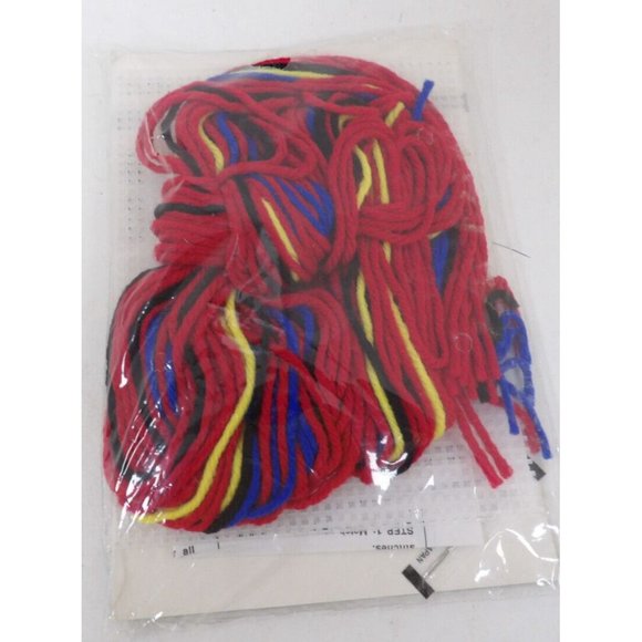 Bucilla "Dad's Tie Holder" Plastic Canvas Gallery of Stitches #6615 Nos ©1990 - Picture 2 of 2